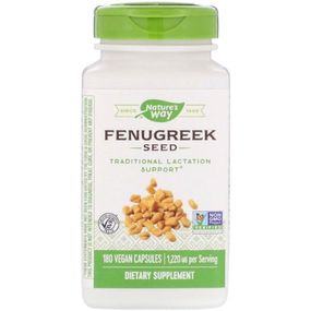 Пажитник Nature's Way Fenugreek Seed 610 mg 180 Veg Caps NWY-14610