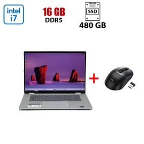 Ультрабук-трансформер Б-класс HP OmniBook 7 FlipNGAI 16-au0001nr / 16" (2880x1800) OLED Touch / Intel Core Ultra 7 256V (8 ядер по 2.2 - 4.8 GHz) / 16 GB DDR5 / 480 GB SSD / Intel Arc 140V GPU / WebCam б/у + Подарок Беспроводная мышь HOCO GM28