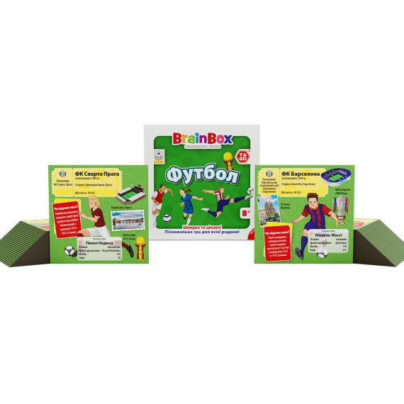 Настольная игра BrainBox. Познавательная игра. Футбол | Зображення 3