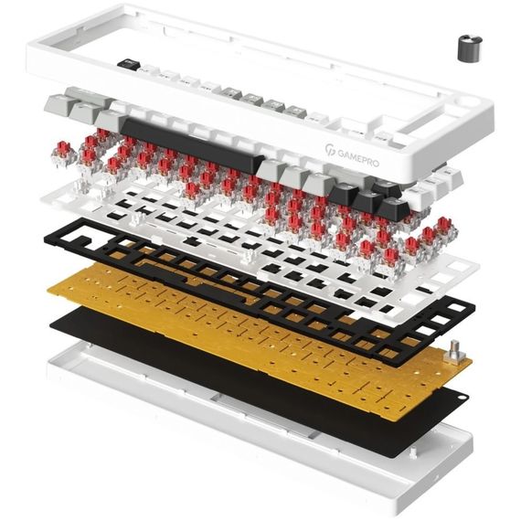 Клавіатура GamePro Genesis Silverlight MK116 USB UA Grey (MK116) | Зображення 3