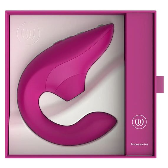 Стимулятор точки G та клітора Womanizer Blend Rose вакуум і вібрація, ніжно-рожевий Sex Aura | Зображення 5