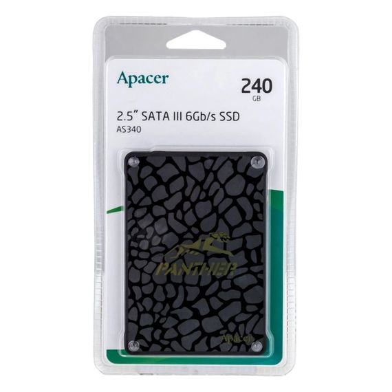 SSD Диск з високою швидкістю читання/запису Apacer AS340 120GB 2.5 7mm SATAIII (39798-01_540) | Зображення 3