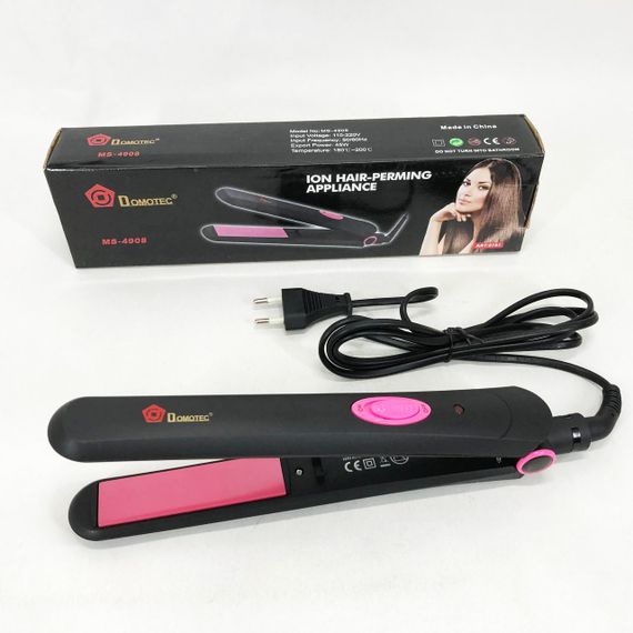 Плойка утюжок выпрямитель, Выпрямитель-гофре для тонких волос, Щипцы для волос Утюжок узкий IB-79 | Зображення 4