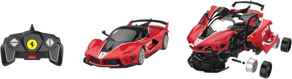 Машинка-конструктор Rastar Ferrari 1:18. Червоний | Зображення 2