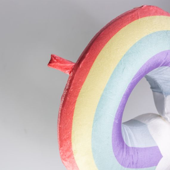 Подушка для шиї Rainbow U-подібна, рожевий HP-56-13P | Зображення 3