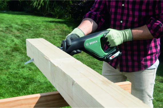 Пила шабельна Bosch AdvancedRecip 18 Solo, 18В, 3100 р/хв, хід 14.5мм, 2.1кг, (без АКБ и ЗП) (0.603.3B2.400) | Зображення 3