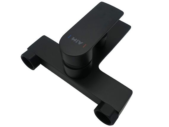 Змішувач для ванни латунь AIM чорний матовий DG01130 (matte black) | Зображення 6