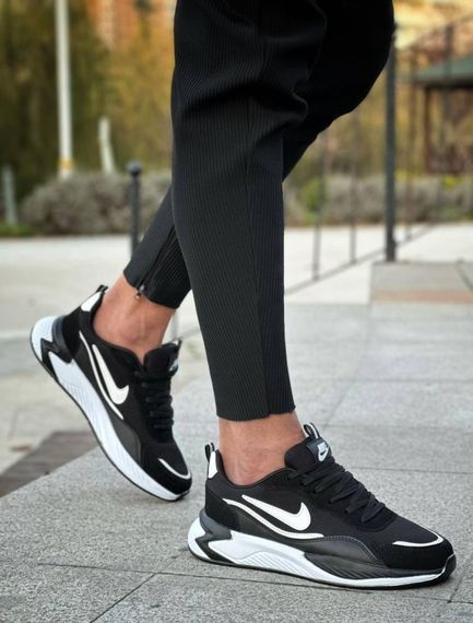 Кросівки демісезонні Nike колір: чорний ,білий | Зображення 3
