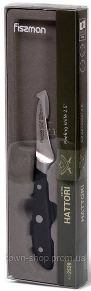 Нож для чистки овощей Fissman Hattori 6см из нержавеющей стали FN-2529 | Зображення 2