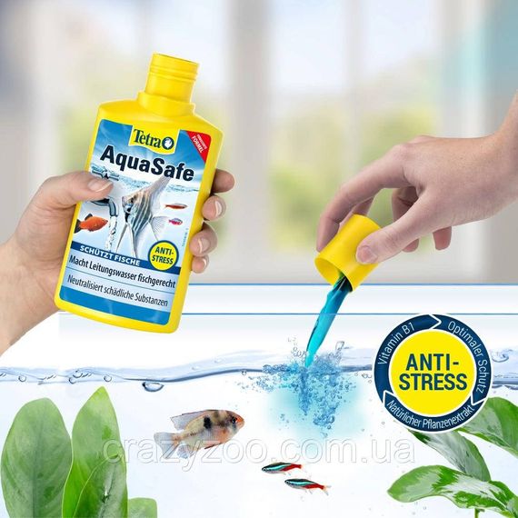 Засіб для підготовки води Tetra Aqua Safe на 100 л 50 мл РОЗЛИВ 5563