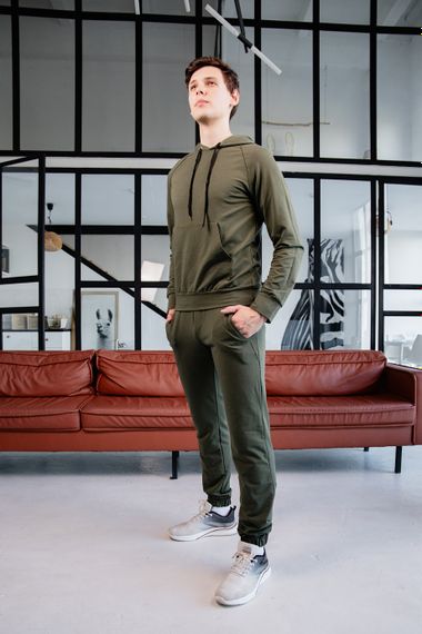 Костюм чоловічий Носи своє 50 Зелений (p-9625-102271) | Зображення 3