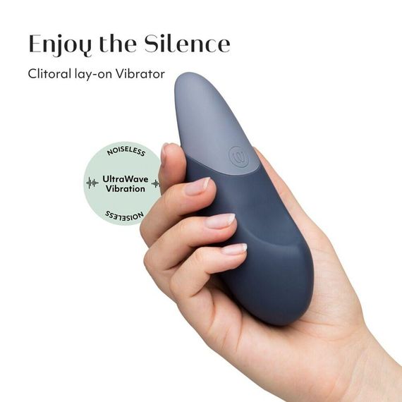 Мінівібратор Womanizer Vibe Dark Blue, 3 авторежими + 10 рівнів інтенсивності Sex Aura | Зображення 4