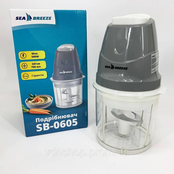 Кухонний електричний подрібнювач-блендер SeaBreeze SB-0605, Блендер побутовий електричний NY-21 | Зображення 1