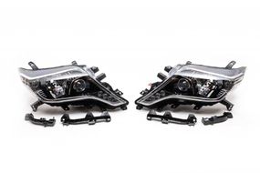 Передня оптика LED (2013-2017, 2 шт) Без AFR адаптації для Toyota Land Cruiser Prado 150