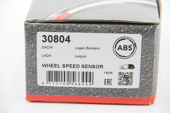 Датчик ABS (задний) Renault Sandero 07-/Dacia Logan 04-(L), ABS (30804) | Зображення 1