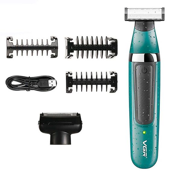 Электробритва VGR V-393 Shaver профессиональная водонепроницаемая, машинка мужская для бритья | Зображення 8