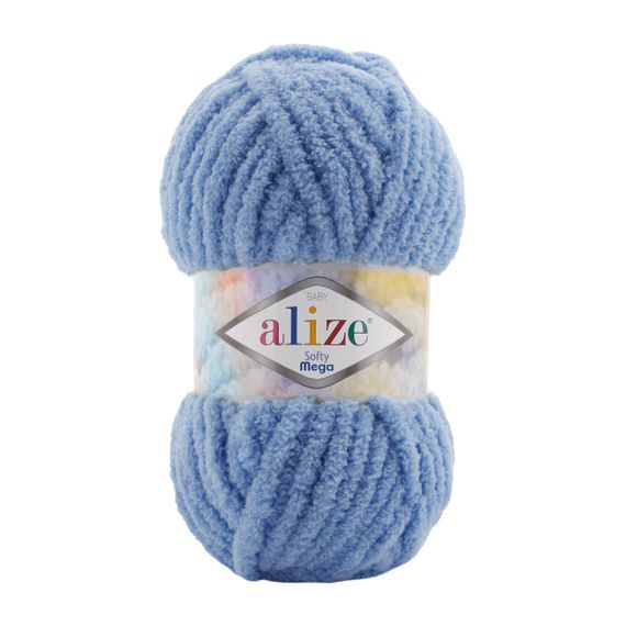 Softy Mega 374 пряжа Alize плюшевая