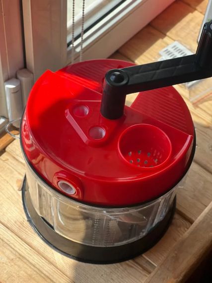 Овощерезка кухонный измельчитель BIG MAC Hand cranked vegetable slicer AND LY-974 | Зображення 4