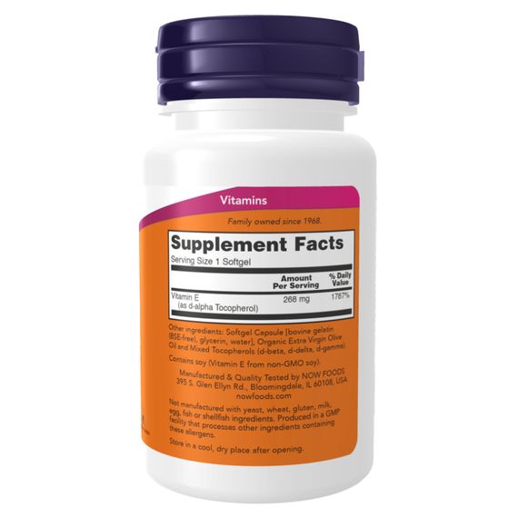 E-400 Mixed Tocopherols - 100 sgels | Зображення 1