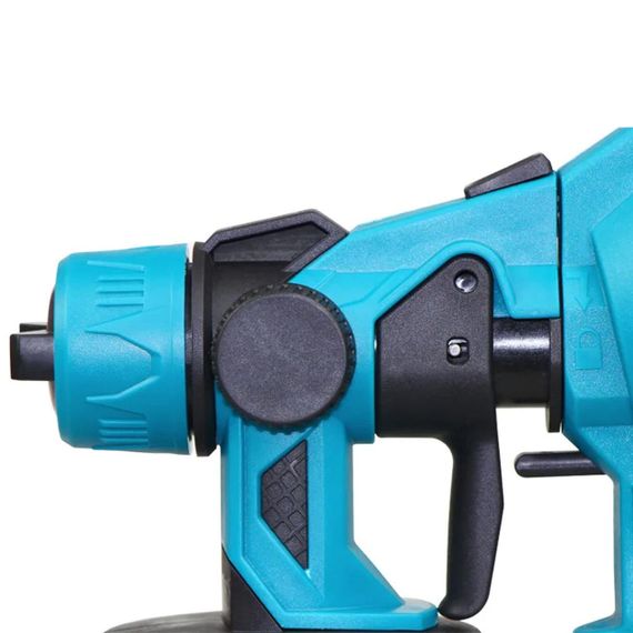 Краскопульт электрический на 800мл, с регулировкой ширины + аккумулятор 24V / Аккумуляторный краскораспылитель | Зображення 4