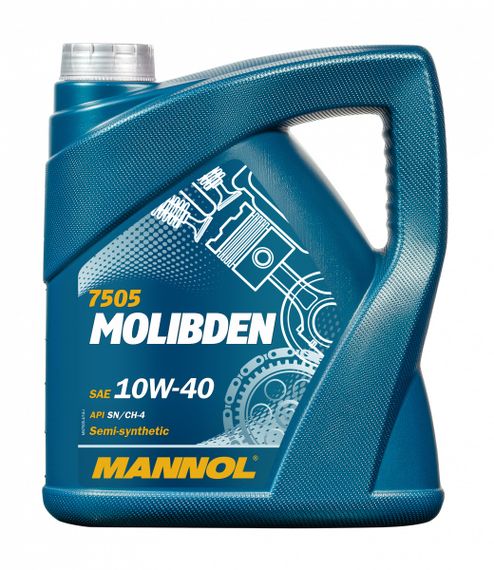 Моторна олива Mannol Molibden 10w40 4л SN/CH-4
