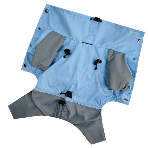 Дощовик з фіксаторами блакитно сірий M-121 | Зображення 3