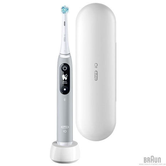 Електрощітка BRAUN Oral-B iO Series 6 iOM6.1A6.1K Grey Opal | Зображення 1