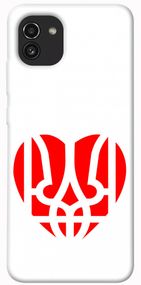 Чохол IBANAN Герб у серці для Samsung Galaxy A03