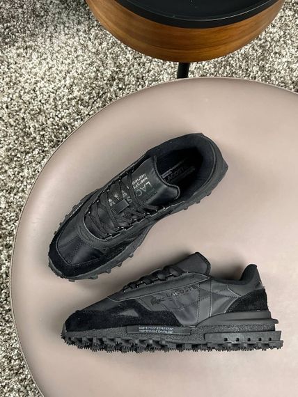 Мужские кроссовки  Lacoste Elite Active PRM All Black (топ качество) A4394 44 28 - 28,5 см | Зображення 3