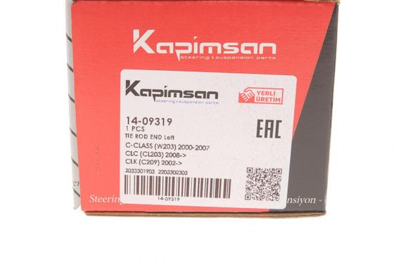 Наконечник тяги рульової L Mercedes Benz C-class W203 W204 00-14 14-09319 | Зображення 7