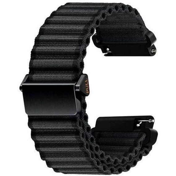 Ремінець Nylon Ocean Band для Smart Watch 20mm Black