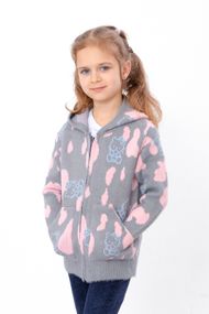Кофта для дівчинки Носи своє 128 Сірий (p-16516-190998)