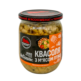 Фасоль с мясом птицы Тернопольский мясокомбинат 500 г