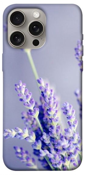 Чохол з картинкою Лаванда для Apple iPhone 15 Pro Max (6.7")