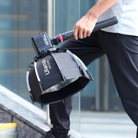 Софтбокс Ulanzi 30cm Octagonal Softbox with Mini Bowens Mount and Grid (UV-L083GBB1 AS-D30) | Зображення 2