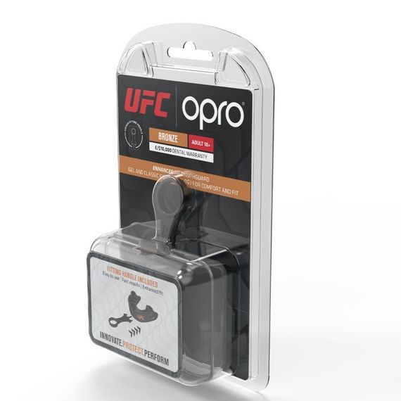 Боксерська капа OPRO Bronze UFC Hologram White (art.002258002) | Зображення 6