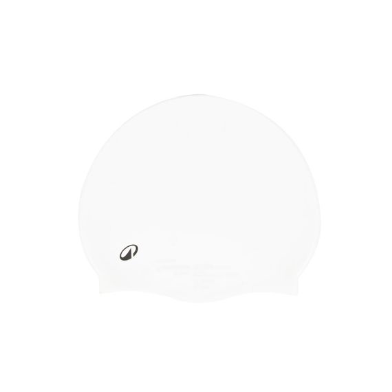 Шапочка для плавання силіконова біла - Без розміру