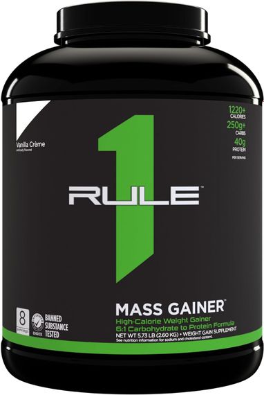 Гейнер Rule One Mass Gainer 2.6 kg (Vanilla Creme)