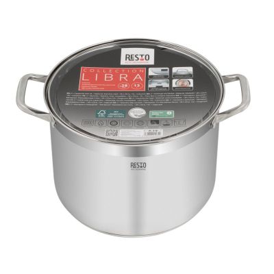 Кастрюля Resto Libra із кришкою 28 см 13 л (92008) | Зображення 4