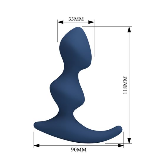 Массажер простаты MR.PLAY - David Silicone Prostate Massager, BI-040241-MR Sex Aura | Зображення 6