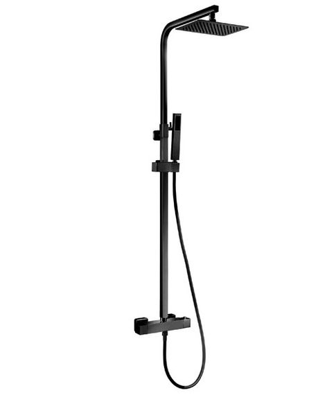 Душова система ASIGNATURA Unique з термостатом чорна 85527802