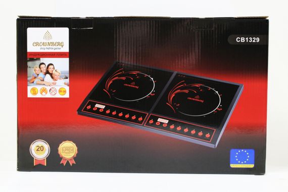 Двоконфоркова електрична плита з таймером XPRO CB-1329 (Cb-1329_2164) | Зображення 4