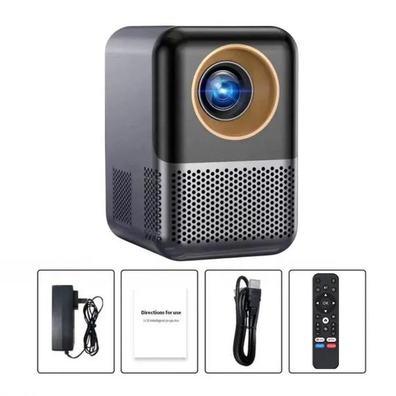 Проектор 4k Android X10 Black | Зображення 1