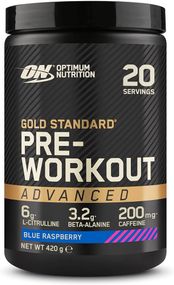 Передтренувальний комплекс Optimum Nutrition Pre Workout 420g (Blue respberry) EU