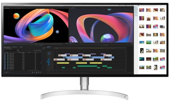 Монитор LCD 34&quot; LG 34WK95U-W 2xHDMI, DP, TBT, USB-C, MM, NanoIPS, 5160x2160, DCI-P3 98%, HDR600 (34WK95U-W)