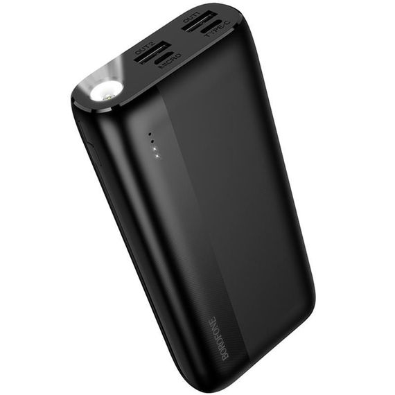 Портативний ЗП Power Bank Borofone BJ86 Victoria 20000 mAh Black | Зображення 5