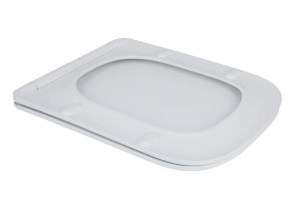 Сидіння для унітазу Qtap Crow 490 з мікроліфтом Slim Duroplast, Quick Release QT99SC5171W | Зображення 2