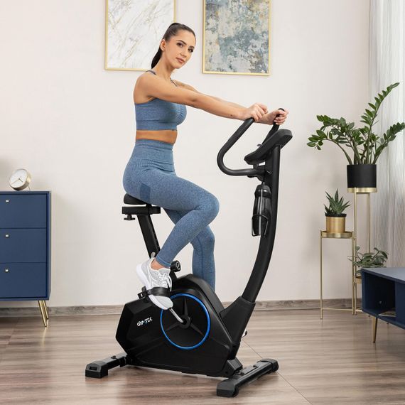 Велотренажер Gymtek XB4000 iConsole+ електромагнітний синій | Зображення 2