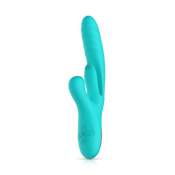 Вібратор-кролик Good Vibes Only - Lisa Thrusting Rabbit Vibrator with G-Spot Stimulator Sex Aura | Зображення 1