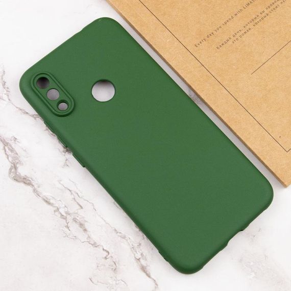 Чохол TPU GETMAN Liquid Silk Full Camera для Xiaomi Redmi Note 7 / Note 7 Pro / Note 7s Зелений / Dark green | Зображення 3